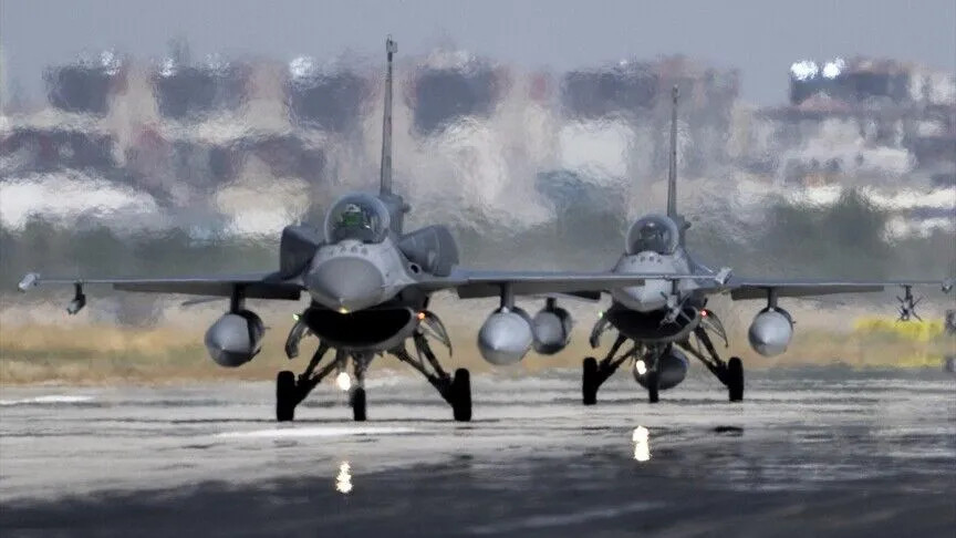 ABD ordusuna ait F-16 savaş uçağı düştü