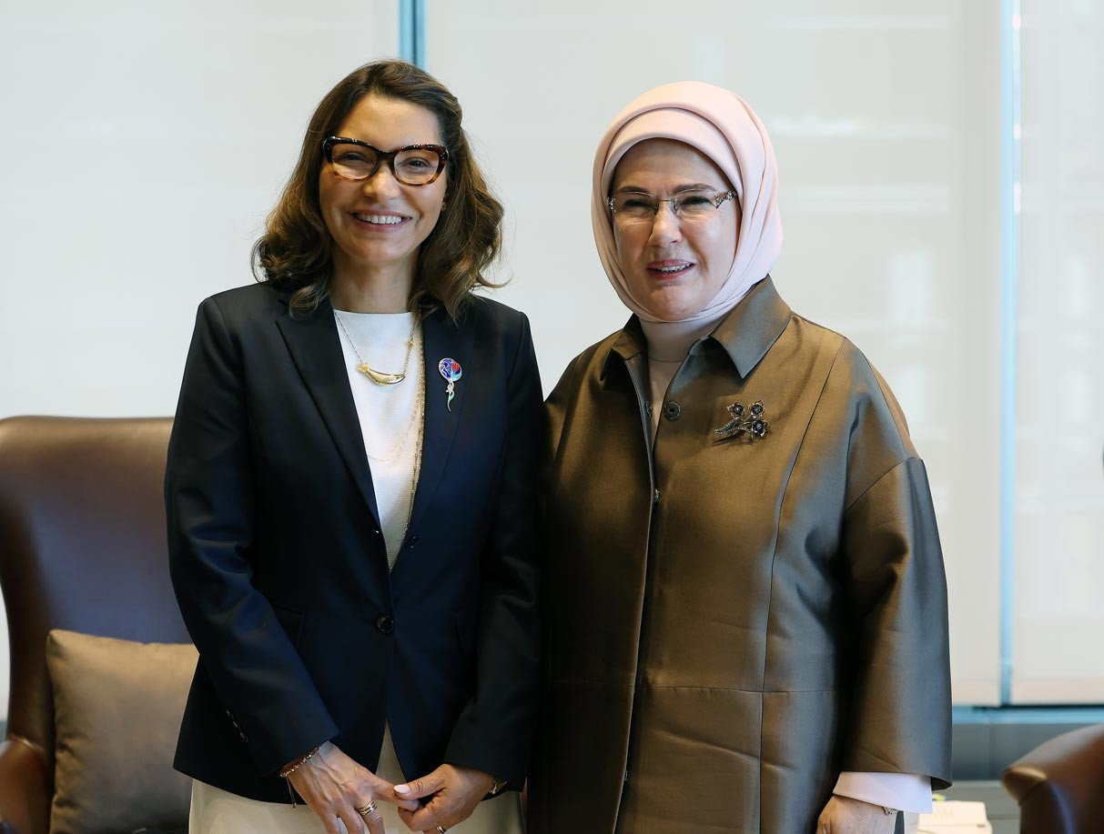 Emine Erdoğan, Brezilya Devlet Başkanı'nın eşi Silva ile görüştü