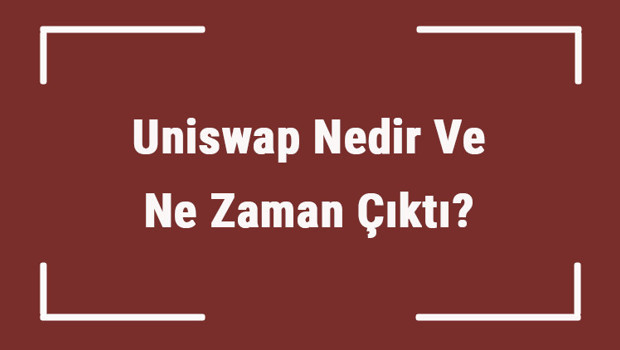 Uniswap Nedir Ve Ne Zaman Çıktı? Unı Ne Demek? Kripto Para Uniswap Coin Nasıl Alınır?