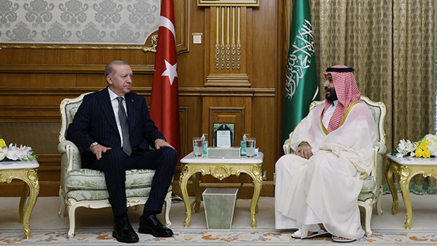 Cumhurbaşkanı Erdoğan Mekke'de Selman ile görüştü