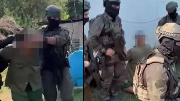 Arnavutluk'ta Bayraktar İHA'lı operasyon: En çok aranan şüpheli kıskıvrak yakalandı