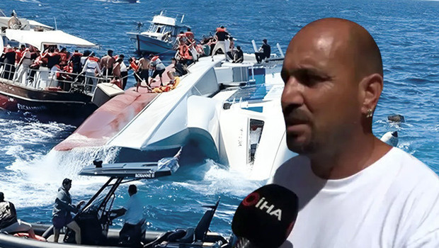 Girne'deki feribot faciasında 100 kişiyi kurtaran su sporları hocası anlattı: 10 dakika daha gitseydi facia çok daha büyük olurdu