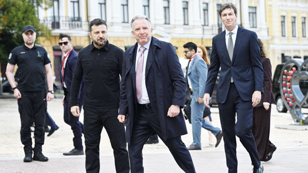 Witkoff Kushner ikilisi ilk kez Kiev’e gitti