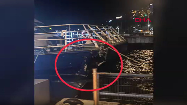 Mudanya'da İDO deniz otobüsü iskeleye çarptı