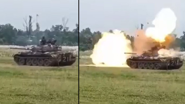 Bangladeş'te tatbikat sırasında tank patladı: 2 ölü