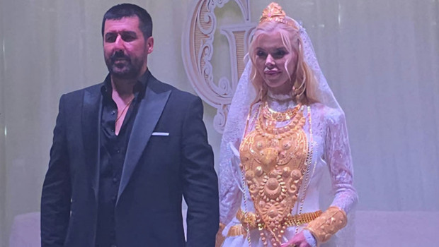 'Vanlı Kara Haydar' ile Çağla Öz'ün düğün görüntüleri gündem olmuştu! Altınlar odunlukta bulundu