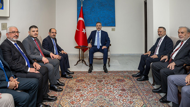 Dışişleri Bakanı Hakan Fidan, Suriye Türkmen Meclisi heyeti ile görüştü
