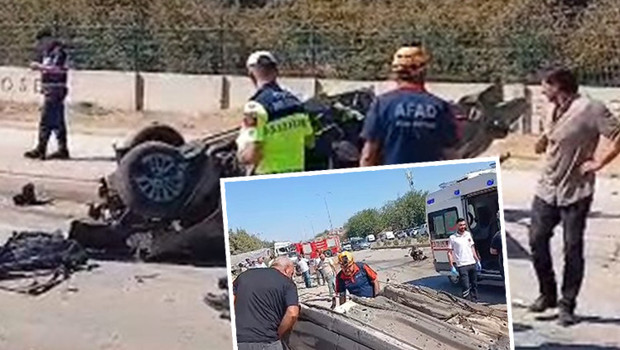 Feci kazada 2 kişi hayatını kaybetti, 2 kişi yaralandı