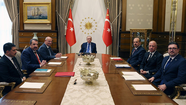 Cumhurbaşkanı Erdoğan, Ankara Valisi'ni kabul etti