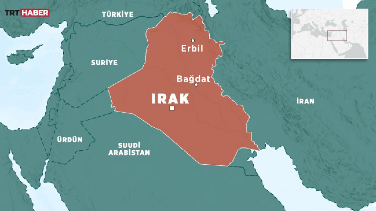 Irak'ın Erbil kentinde art arda patlama sesleri duyuldu