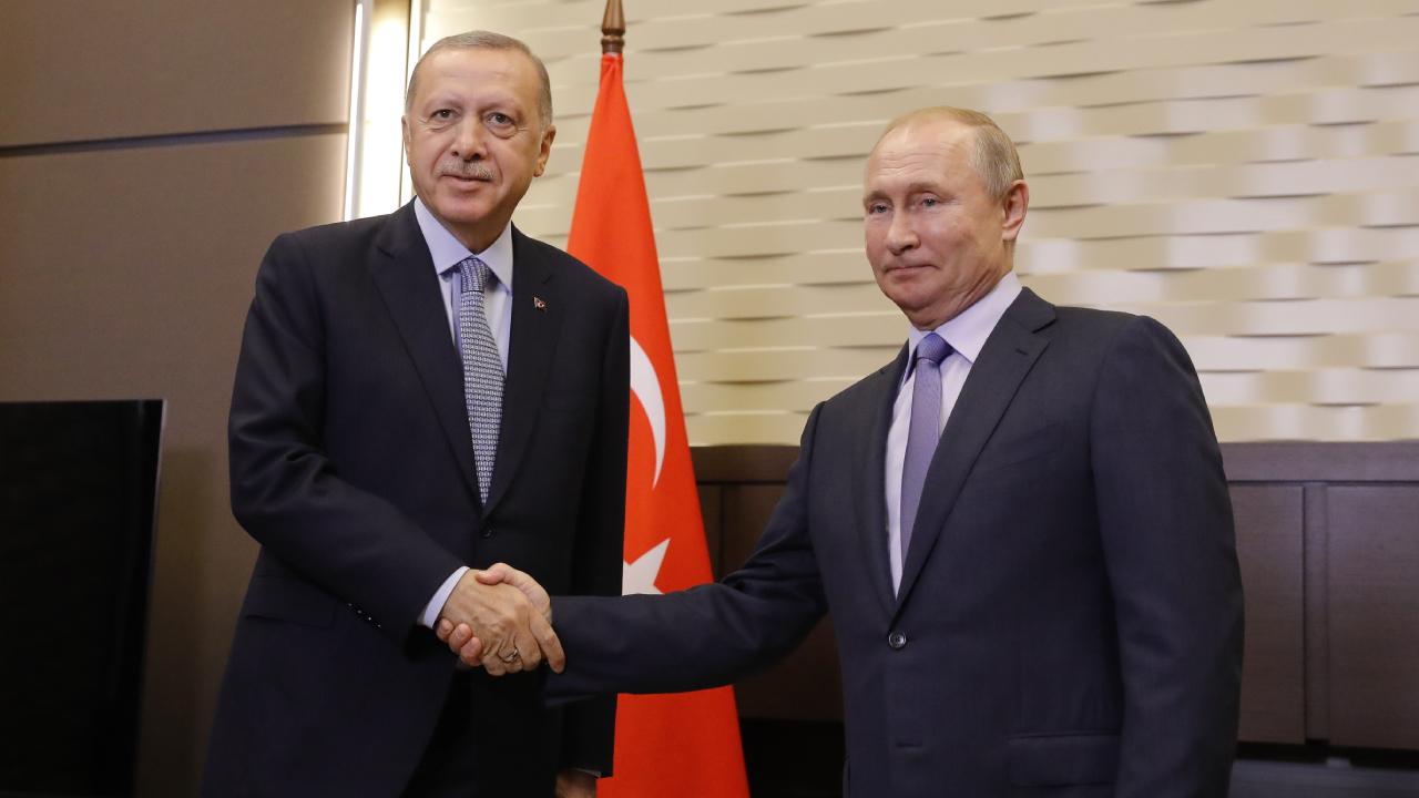 Cumhurbaşkanı Erdoğan, Putin ile görüştü