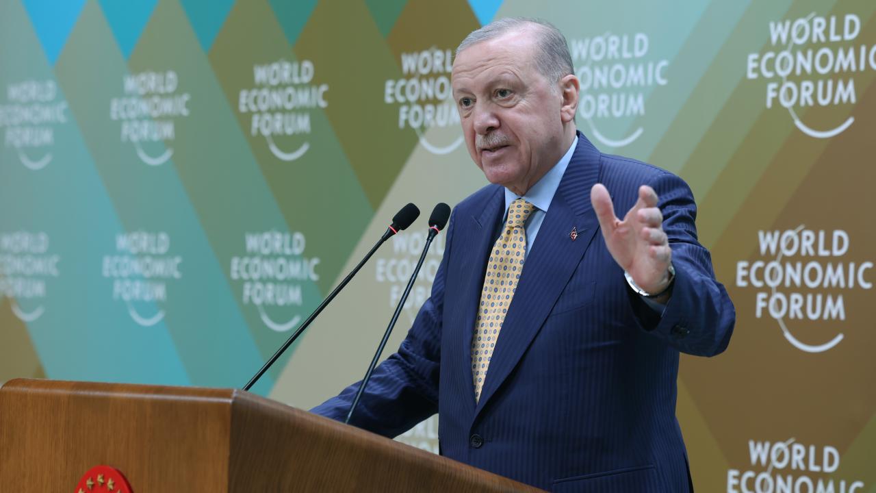 Cumhurbaşkanı Erdoğan WEF Türkiye Ülke Stratejisi Toplantısı'na katıldı
