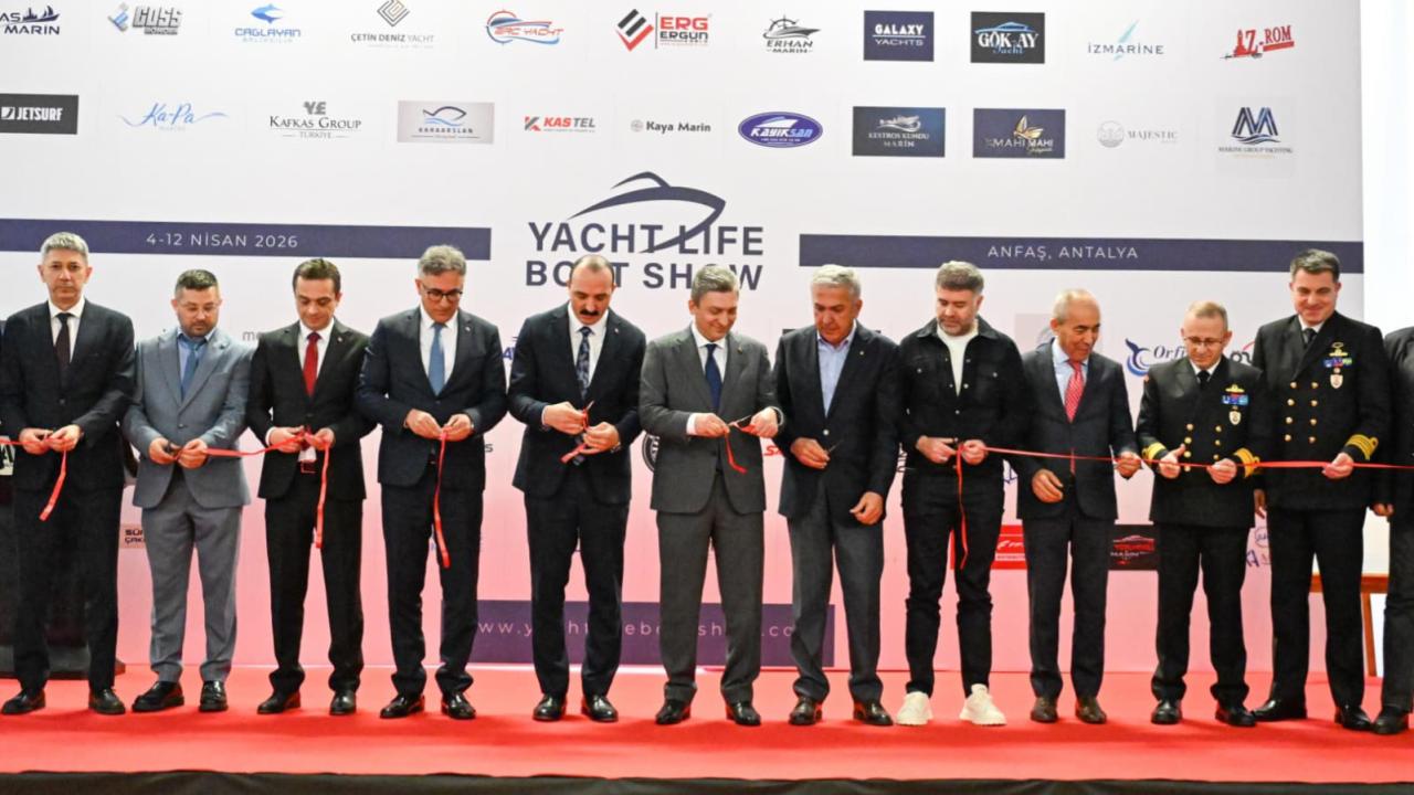 Yacht Life Boat Show 2026 fuarı Antalya'da başladı