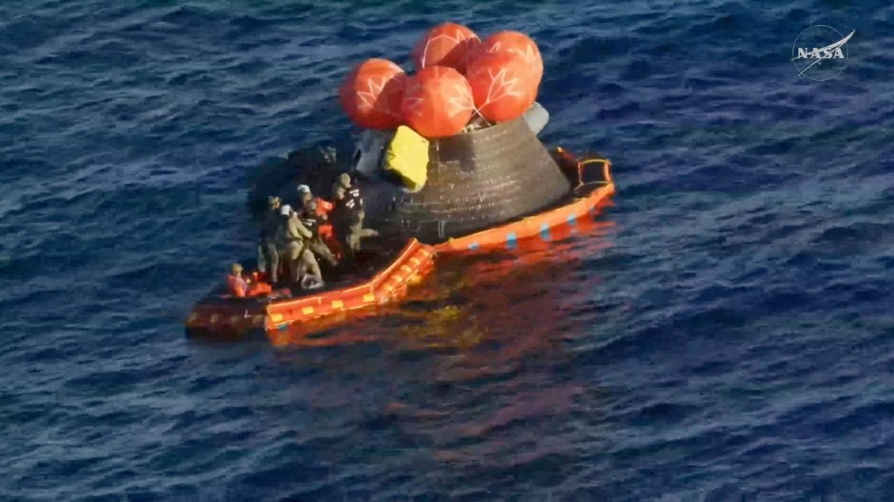 Artemis II mürettebatı Dünya'ya döndü