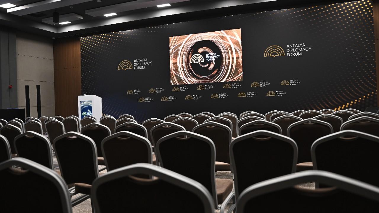 Antalya Diplomasi Forumu için hazır