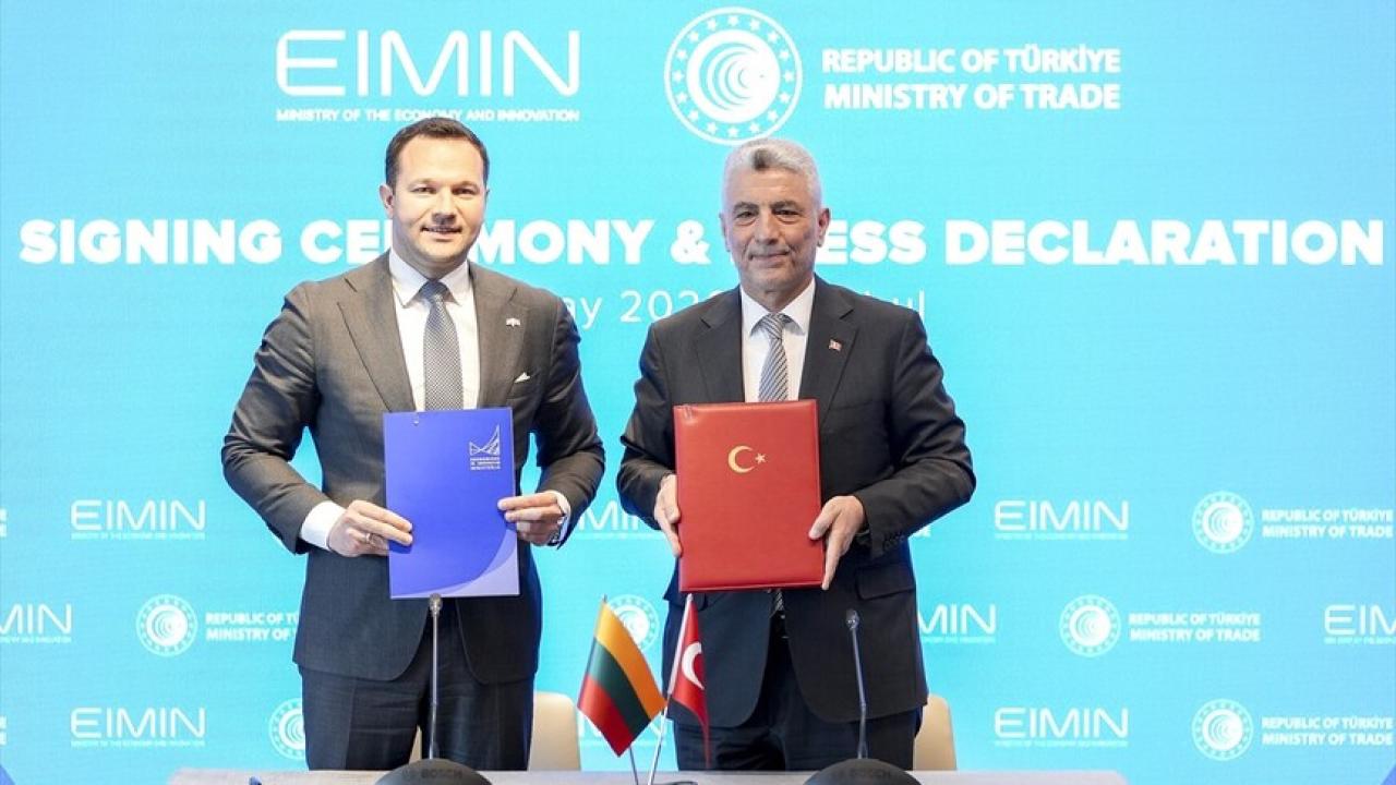 Türkiye ile Litvanya arasında JETCO Protokolü imzalandı