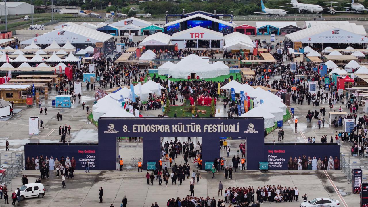 8. Etnospor Kültür Festivali başladı