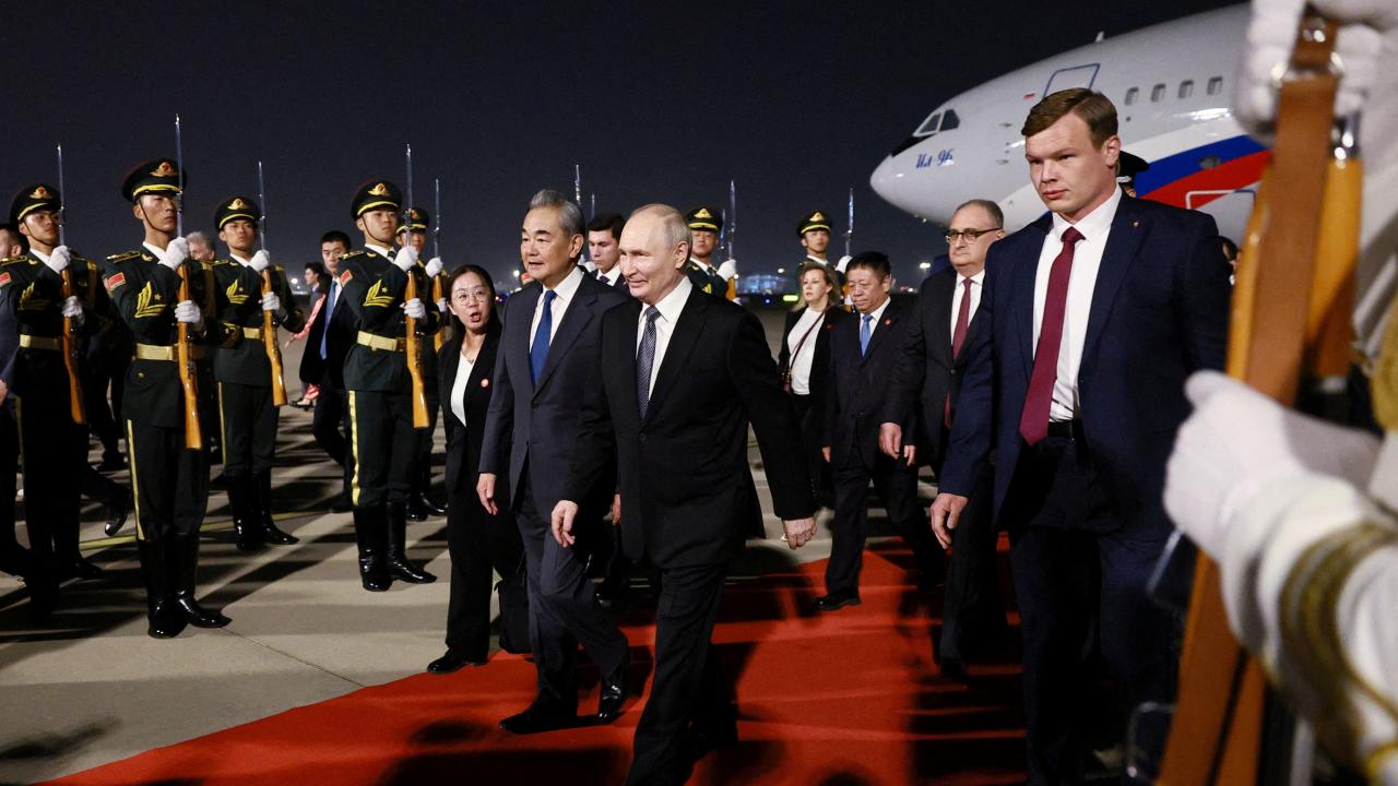 Rusya Devlet Başkanı Putin Çin'de