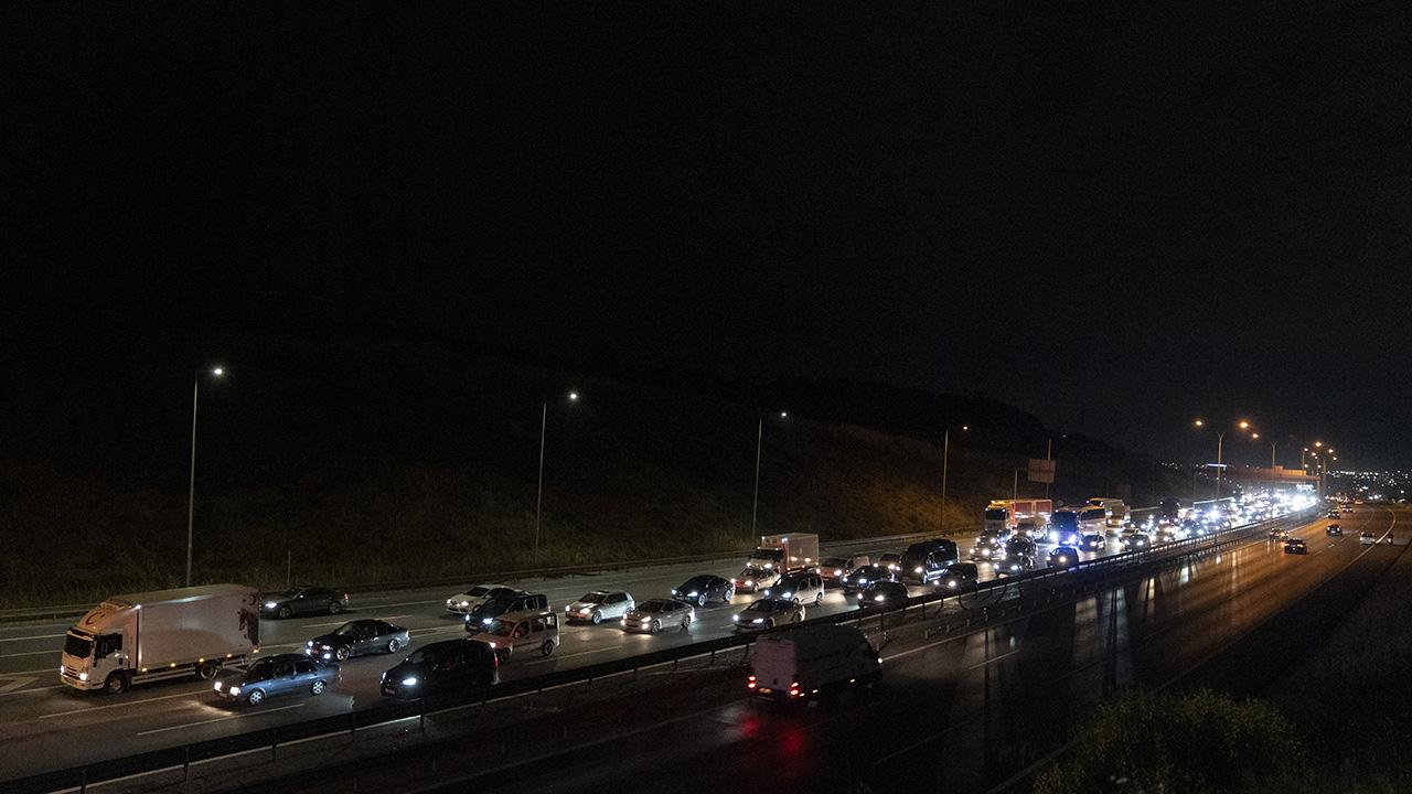 İstanbul girişinde bayram dönüşü yoğunluğu