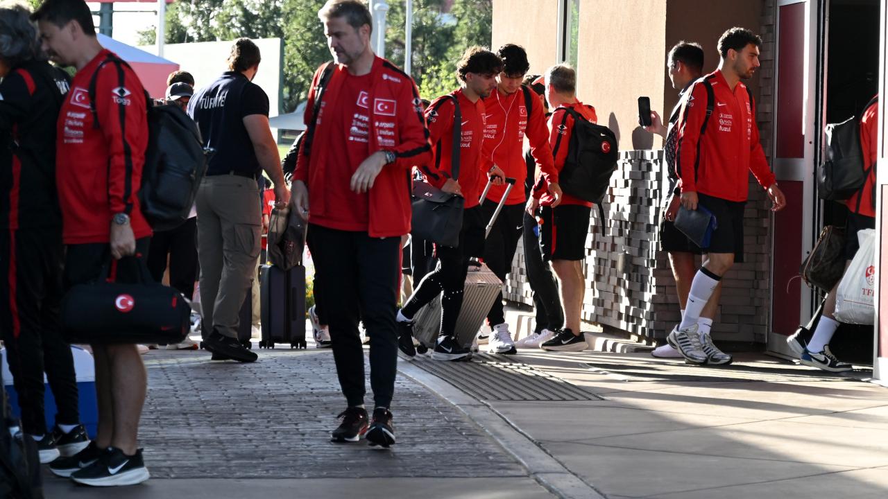 A Milli Futbol Takımımız, Arizona'ya geldi