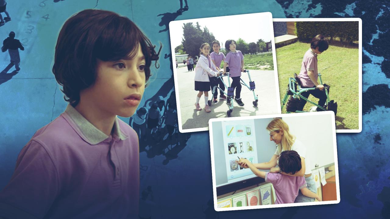 Serebral palsili Şükrü'nün ilham verici eğitim yolculuğu