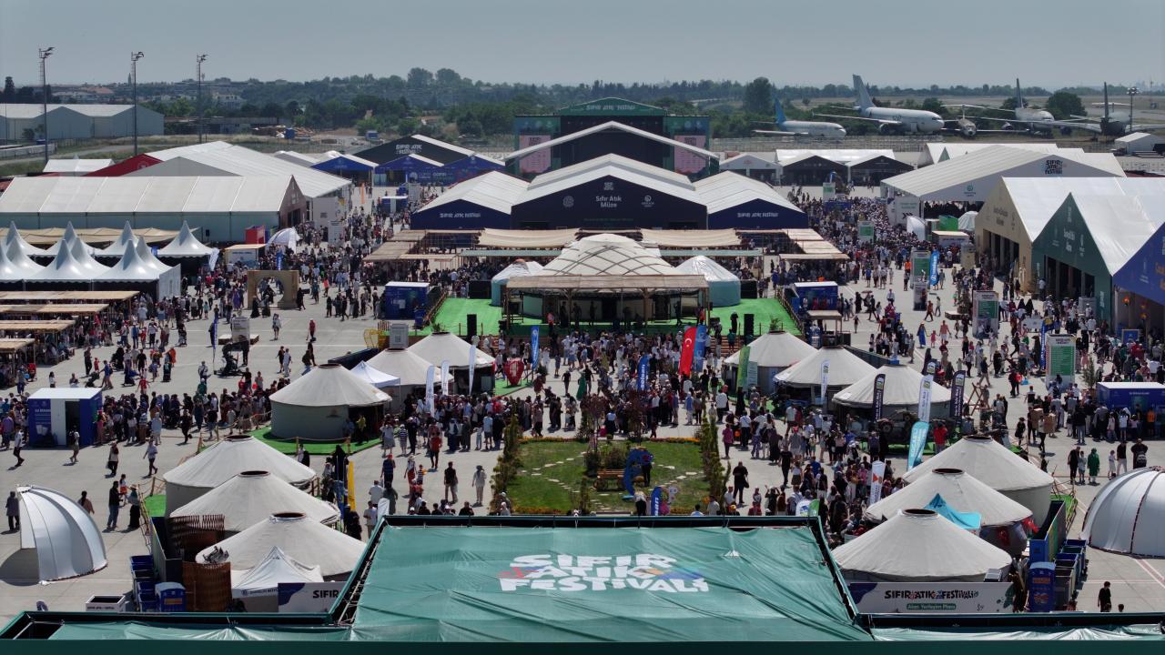 Sıfır Atık Festivali'nde ziyaretçi sayısı 400 bini aştı