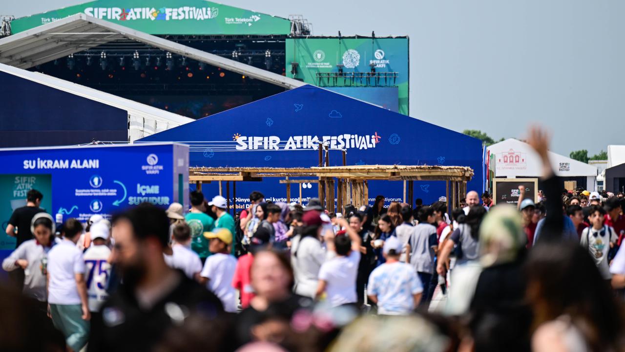 Sıfır Atık Festivali'ne 1 milyondan fazla kişi katıldı