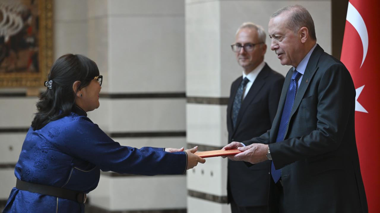 Cumhurbaşkanı Erdoğan, büyükelçilerin güven mektuplarını kabul etti
