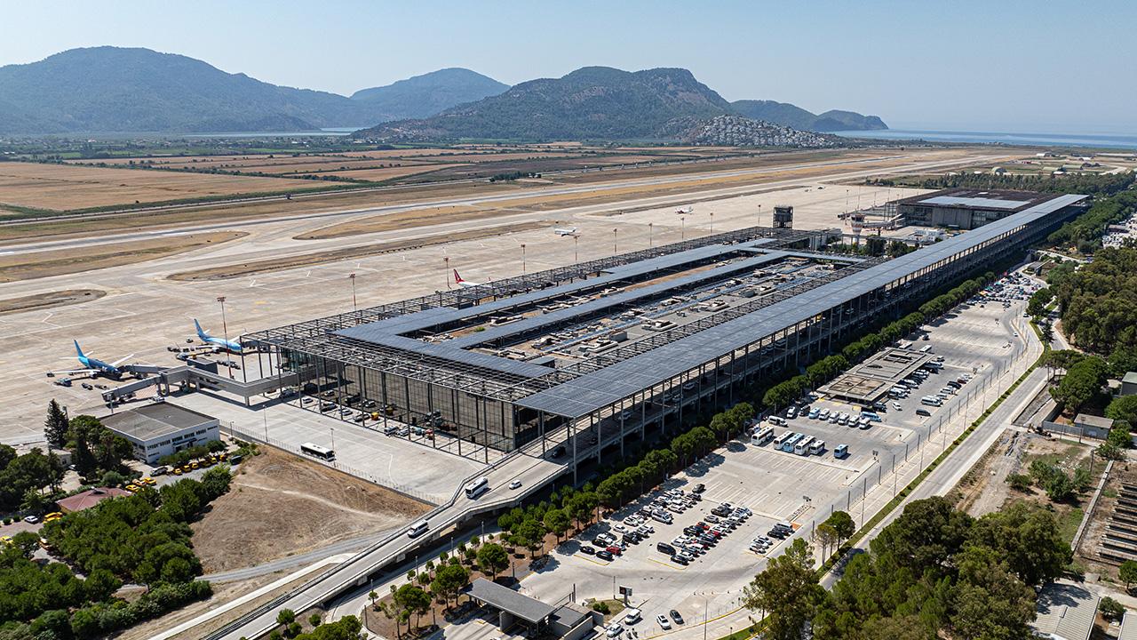 Dalaman Havalimanı enerji tarihinde bir ilke imza attı