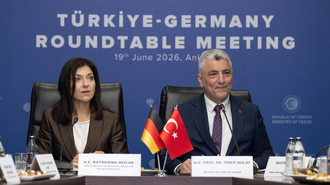 TürkiyeAlmanya JETCO 6. Dönem Toplantısı Ankara'da gerçekleştirildi