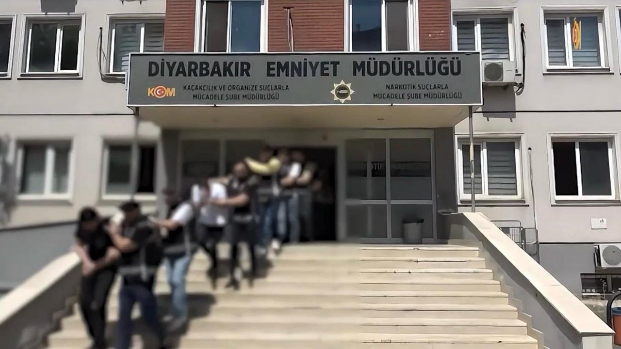 Diyarbakır'da silahlı suç örgütüne yönelik operasyonda 15 tutuklama