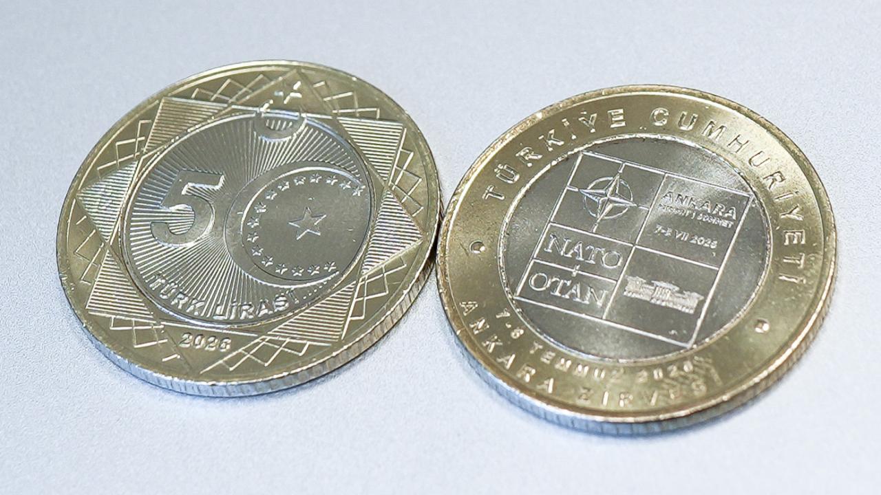 NATO Ankara Zirvesi anısına 5 liralık hatıra parası basıldı