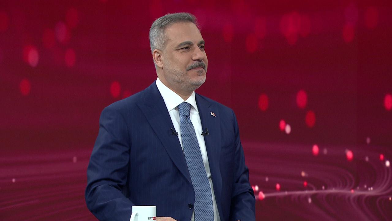 Dışişleri Bakanı Hakan Fidan TRT Haber'de