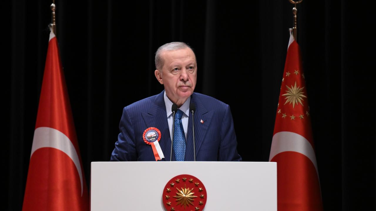 Cumhurbaşkanı Erdoğan: Yeni sistemin kutupbaşlarından biri olma yolunda ilerliyoruz