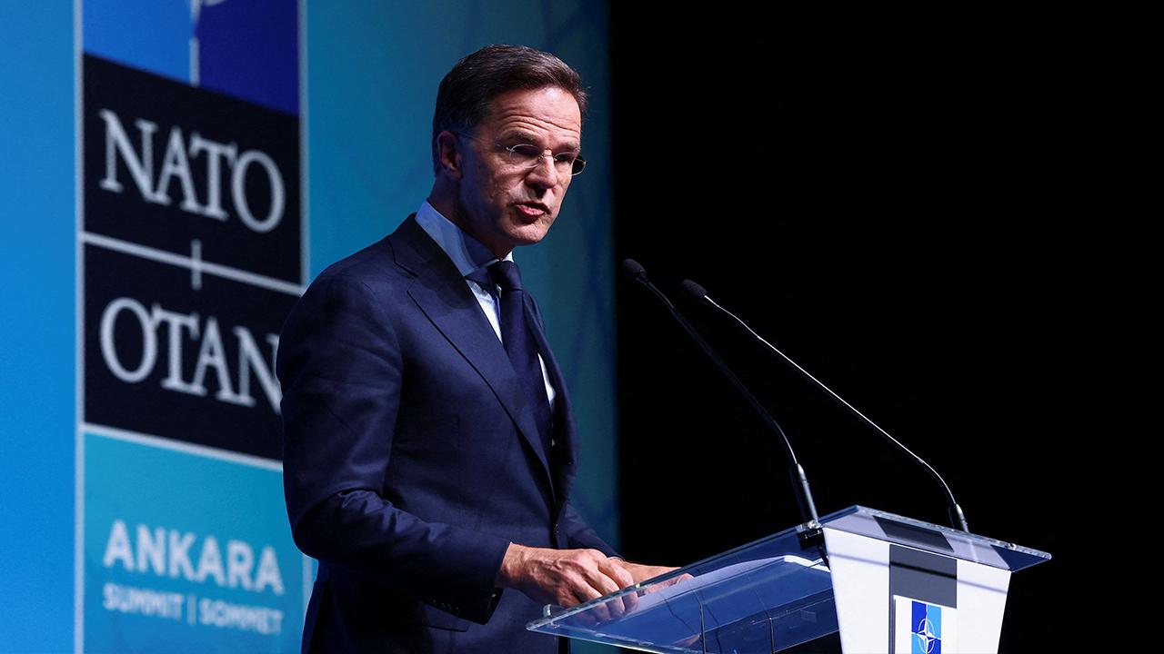 NATO Genel Sekreteri Rutte konuşuyor