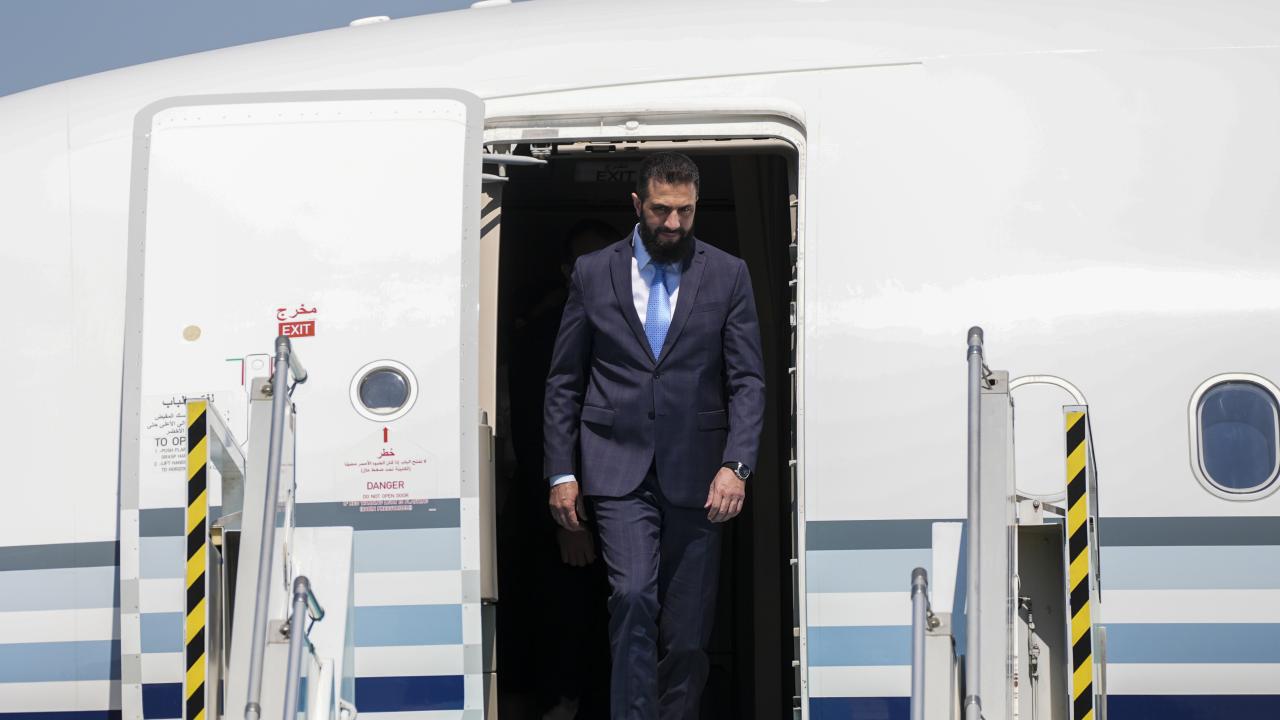 Suriye Cumhurbaşkanı Şara Ankara'da