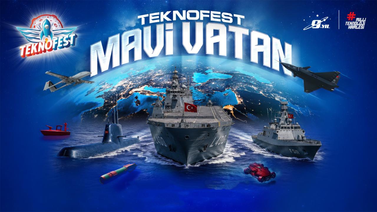 Gökyüzünden denizlerin derinliğine: TEKNOFEST yeniden Mavi Vatan'da
