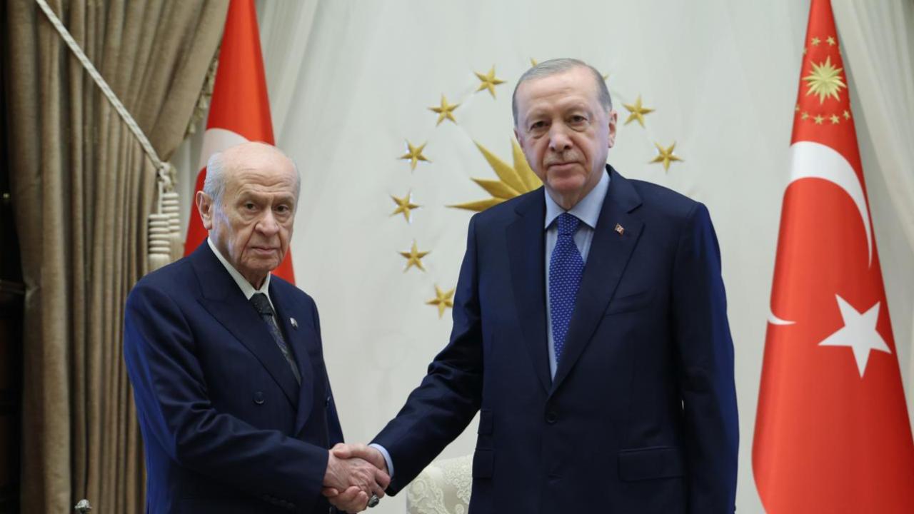 Cumhurbaşkanı Erdoğan, Devlet Bahçeli'yi kabul edecek